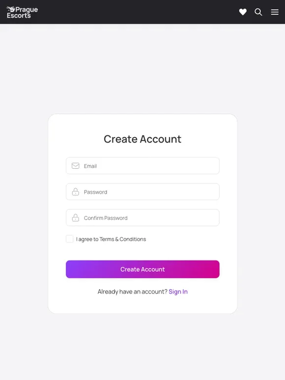 Prague Escorts — Auth 2